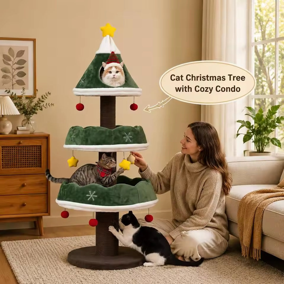 The Christmas Tree Your Cat Can Climb