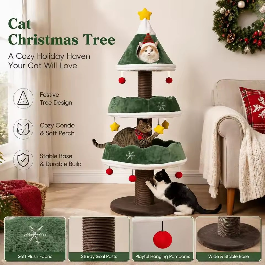 The Christmas Tree Your Cat Can Climb