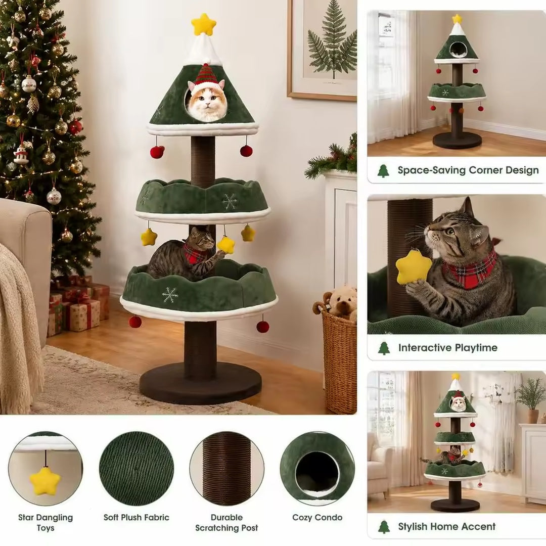 The Christmas Tree Your Cat Can Climb