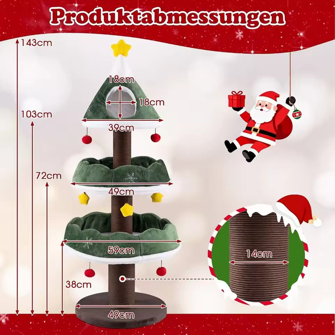 The Christmas Tree Your Cat Can Climb