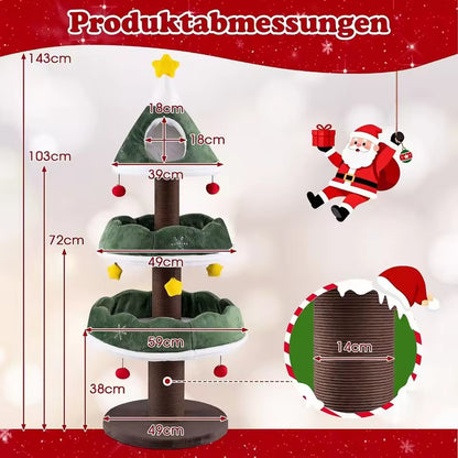 The Christmas Tree Your Cat Can Climb