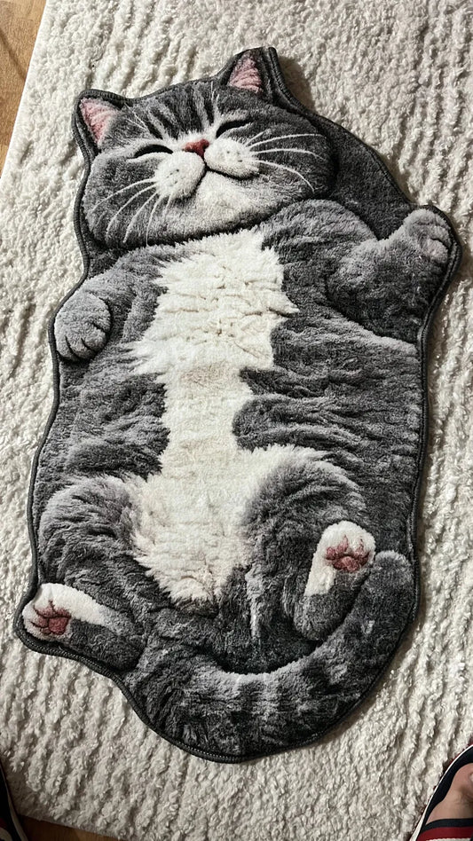 Alfombra gato 3D