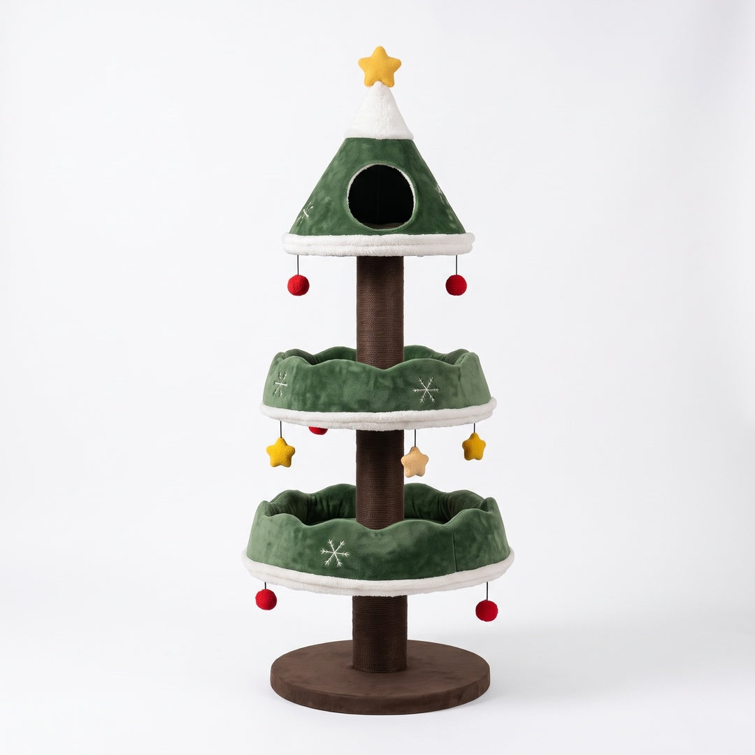 The Christmas Tree Your Cat Can Climb